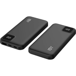 ISY_IPP-10001_Powerbank_10000_mAh_Schwarz