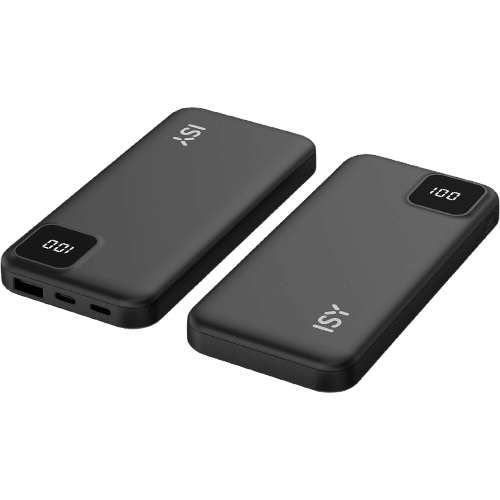 ISY_IPP-10001_Powerbank_10000_mAh_Schwarz