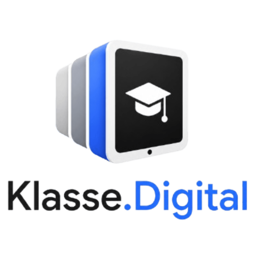 Klasse Digital logo black blue